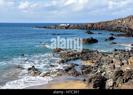 Die alte Website Ariane in North East Point auf Ascension Island Stockfoto