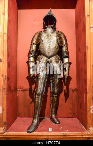 Innere des Ambras Castlet, Innsbruck, Österreich Stockfoto