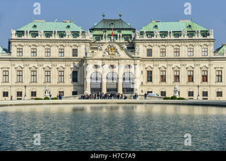 Schloss Belvedere, Wien, Österreich Stockfoto