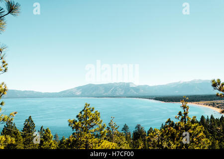 Foto von Emerald Bay und Lake Tahoe Stockfoto