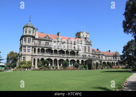 Institut de Hautes Etudes (ehemals Viceregal Lodge), Shimla, Himachal Pradesh, Indien, indischer Subkontinent, Südasien Stockfoto