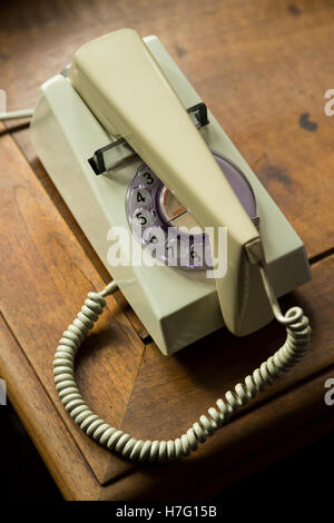 Trimphone Telefon in den 1960er Jahren entworfen und in den 60er und 70er Jahre in Großbritannien populär. Stockfoto