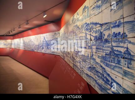 Museu Nacional do Azulejo, National Museum Azulejo-Fliesen in Lissabon (Lisboa), Portugal, Europa Stockfoto