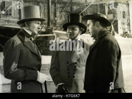 Französischer Schauspieler Georges Rigaud im Film Abbandono, Italien 1940 Stockfoto