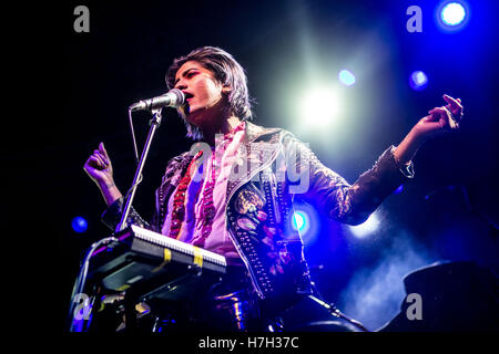 Mailand, Italien. 4. November 2016. Tigertown führt live auf Fabrique in Mailand, Italien, am 4. November 2016 Credit: Mairo Cinquetti/Alamy Live News Stockfoto