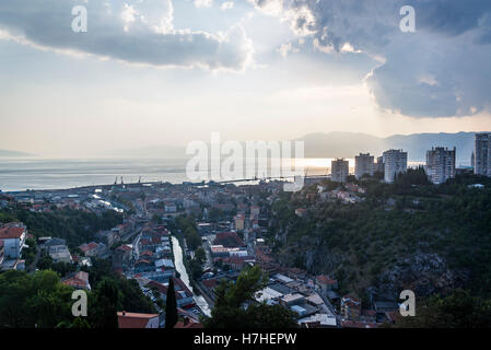 Stadtbild, Rijeka, Kroatien Stockfoto