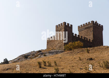 Russland. Sudak. Genuesische Festung. 14.09.2016 Stockfoto