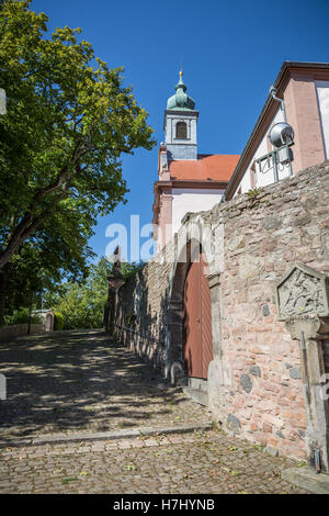 Kloster Frauenberg, Klosters Frauenberg, Fulda, Deutschland, Europa. Stockfoto