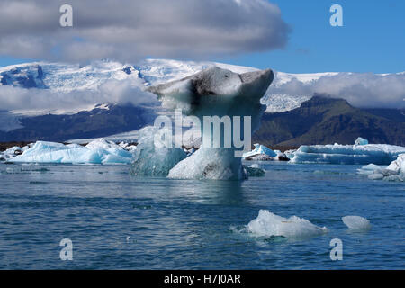 Jökulsárlón Eisberg Lagune, Island Stockfoto