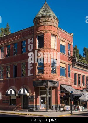 Fairmont Hotel, unteren Main Street, Deadwood, South Dakota. Stockfoto