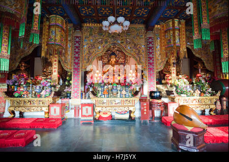 Buddhistischen Altar, China, Asien Stockfoto