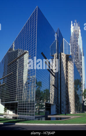 Church Crystal Cathedral in Anaheim, gespiegelt Fassade, Los Angeles, Kalifornien, Amerika, Vereinigte Staaten Stockfoto