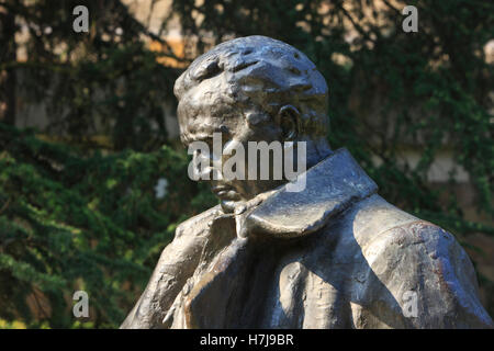 Statue von Marschall Josip Broz Tito (1892-1980) von Antun Augustincic (1900-1979) im Haus der Blumen in Belgrad, Serbien Stockfoto