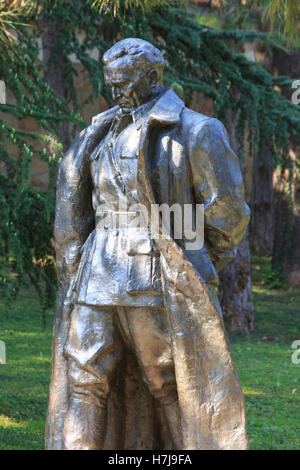 Statue von Marschall Josip Broz Tito (1892-1980) von Antun Augustincic (1900-1979) im Haus der Blumen in Belgrad, Serbien Stockfoto