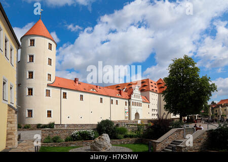 Freiberger Schloss Freudenstein Castle Stockfoto