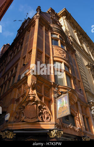 Herr Thomas Chop House auf Cross Street Manchester. Stockfoto