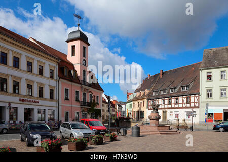 Wurzen Sachsen Altes Rathaus altes Rathaus Stockfoto