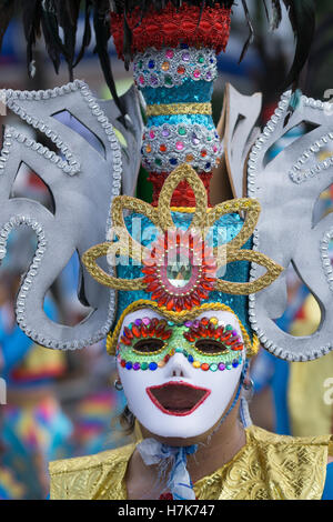 Masskara Festival 2016, Bacolod City, Philippinen Stockfoto