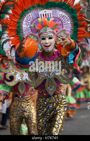 Masskara Festival 2016, Bacolod City, Philippinen Stockfoto