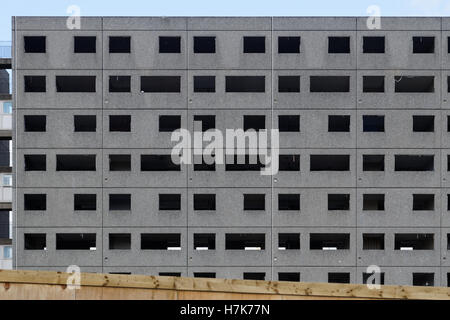 Schuss für den Bau wird vorbereitet, um in Finnieston abgerissen werden Glasgow Stockfoto