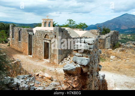 Griechenland, Kreta, Kloster Moni Halepas Stockfoto