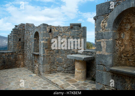 Griechenland, Kreta, Kloster Moni Halepas Stockfoto