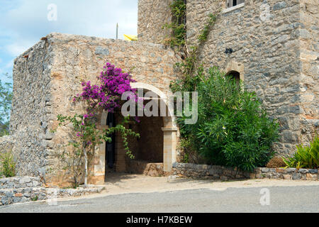 Griechenland, Kreta, Kloster Moni Halepas Stockfoto