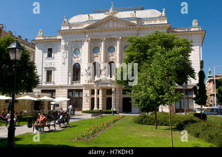 Budai Vigado Theater und Konzert Halle, Budapest, Ungarn, Europa Stockfoto