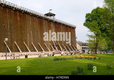 Alte Saline und Salina im Spa Gärten, Bad Rothenfelde, Osnabrücker Land, Niedersachsen Stockfoto