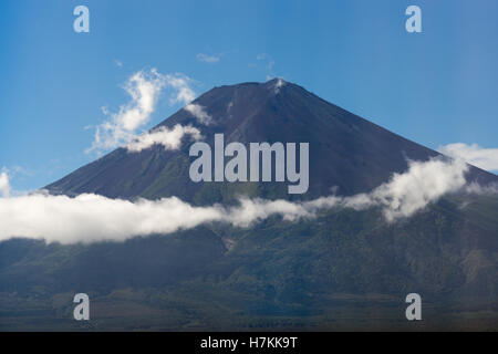 Mount Fuji aus dem Fujikyu Bereich gesehen. Stockfoto