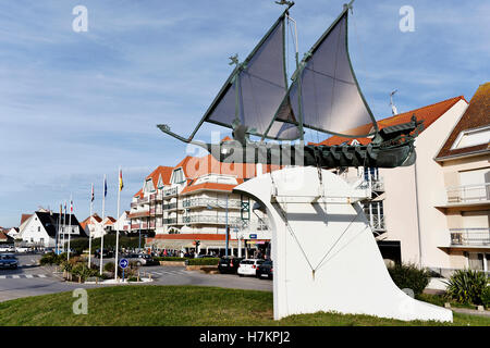 Neufchatel - Hardelot Center, Pas-De-Calais, Frankreich Stockfoto