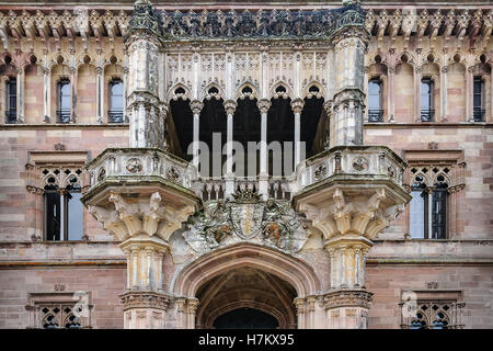 Sobrellano Palast, Comillas, Kantabrien, Spanien Stockfoto