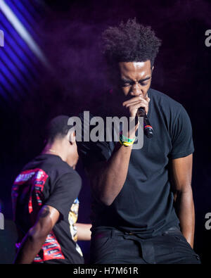 Los Angeles, USA. 5. November 2016. Rapper Desiigner führt bei der echten Show 2016 präsentiert von Real 92,3 im Forum in Los Angeles, Ca © The Foto Zugang/Alamy Live News Stockfoto