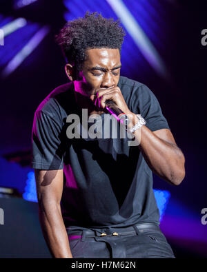 Los Angeles, USA. 5. November 2016. Rapper Desiigner führt bei der echten Show 2016 präsentiert von Real 92,3 im Forum in Los Angeles, Ca © The Foto Zugang/Alamy Live News Stockfoto