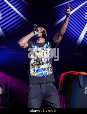 Los Angeles, USA. 5. November 2016. Rapper Desiigner führt bei der echten Show 2016 präsentiert von Real 92,3 im Forum in Los Angeles, Ca © The Foto Zugang/Alamy Live News Stockfoto