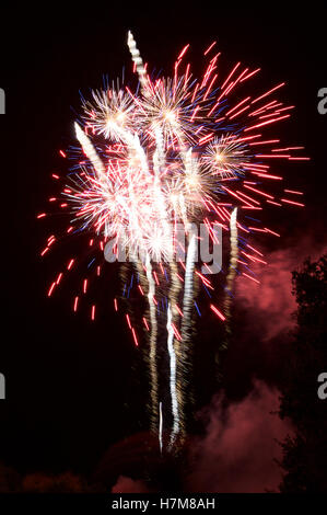 Wickford, Essex, England. 5. November 2016. UK-Feuerwerk und Lagerfeuer © Ben Rektor/Alamy Live News Stockfoto