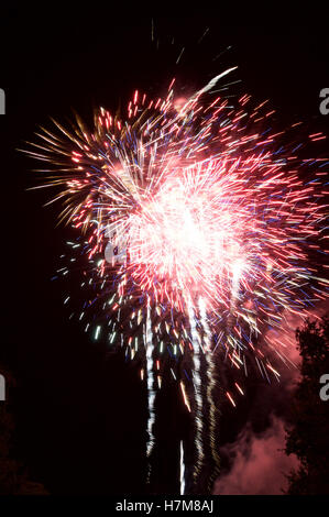 Wickford, Essex, England. 5. November 2016. UK-Feuerwerk und Lagerfeuer © Ben Rektor/Alamy Live News Stockfoto