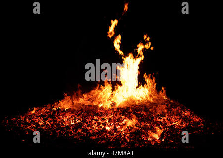 Wickford, Essex, England. 5. November 2016. UK-Feuerwerk und Lagerfeuer © Ben Rektor/Alamy Live News Stockfoto