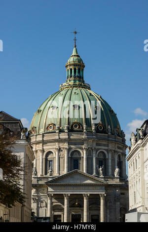 Frederik es Kirche oder Marmor auf Frederiksgade in Kopenhagen, Dänemark Stockfoto