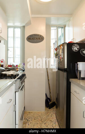 Pantry-Küche in Midtown Manhattan, NYC, USA Stockfoto