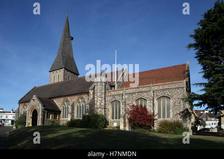 St Michaels Kirche, Braintree, Essex, England Stockfoto