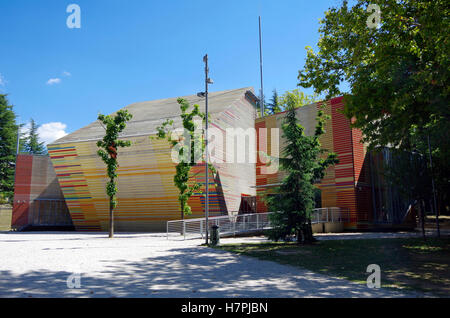 L ' Aquila, Italien, Konzertsaal, Renzo Piano Stockfoto