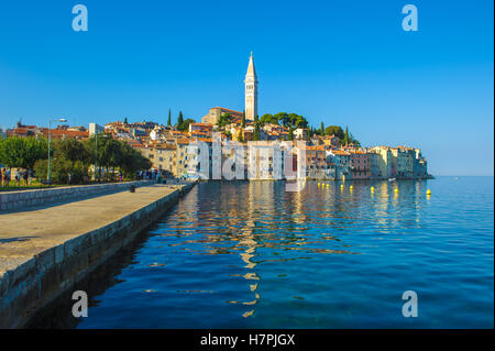 Altstadt von Rovinj, Istrien, Kroatien Stockfoto