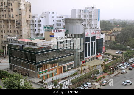 SK Westend Bankett, Bezirkshauptstadt, Janakpuri West, Delhi, Indien, indischer Subkontinent, Südasien Stockfoto