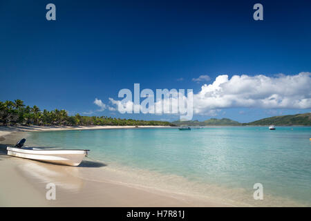 Nacula Bay auf Nacula Island in Yasawa Inseln, Fidschi Stockfoto