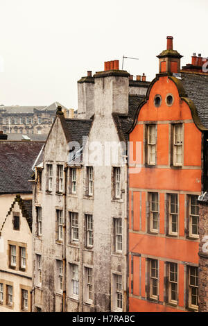 Bild der traditionellen Architektur in Edinburgh. Stockfoto