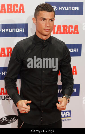 Madrid, Spanien. 7. November besucht 2016.Cristiano Ronaldo Fußball Marca Awards 2016 im Florida Park in Madrid, Spanien. 7. November 2016. Bildnachweis: MediaPunch Inc/Alamy Live-Nachrichten Stockfoto