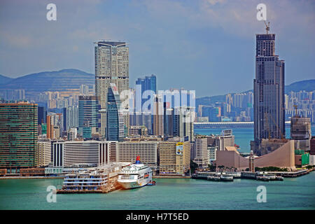 Hafen von Kowloon Hong Kong China Stockfoto