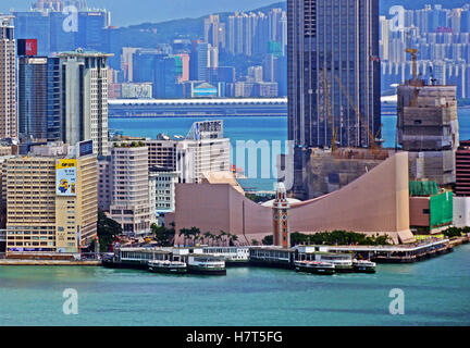 Hafen von Kowloon Hong Kong China Stockfoto