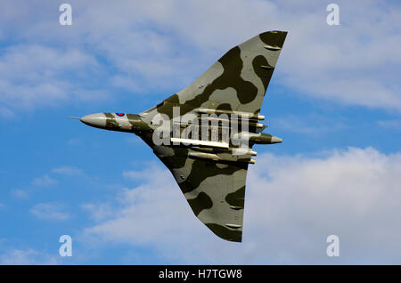 Avro Vulcan Display XH558, Spirit of Great Britain, Church Fenton, Stockfoto